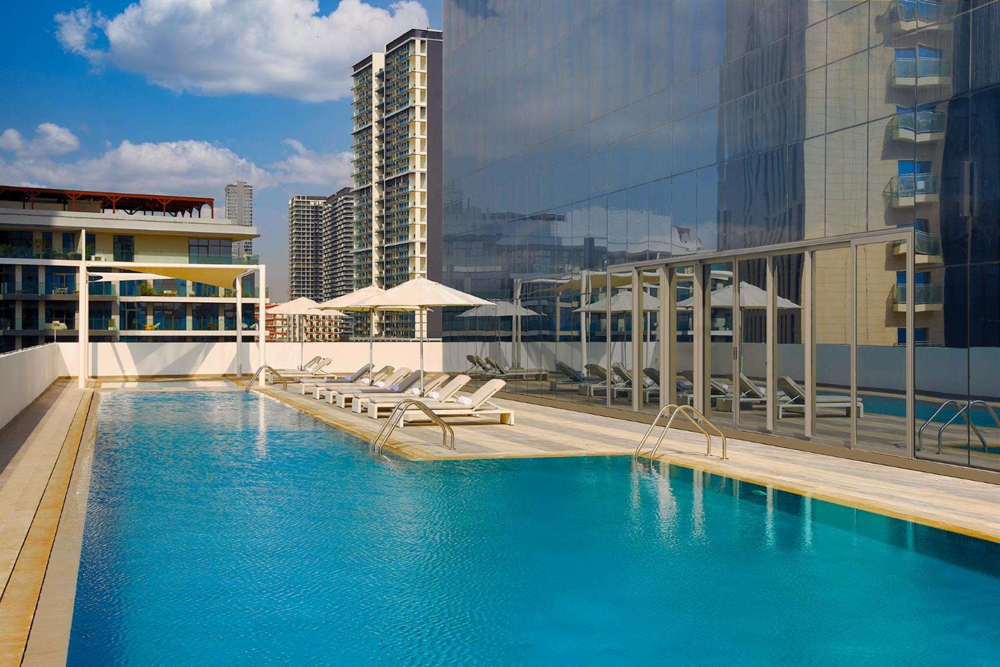 Hotel Local Dubai At Jumeirah Village Triangle Exterior foto
